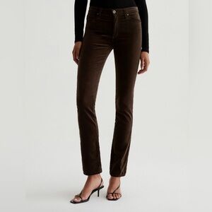 Navy blue AG stilt corduroys